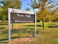 Pease Park Sign