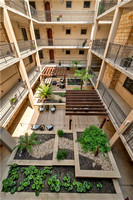Top Down View of Courtyard